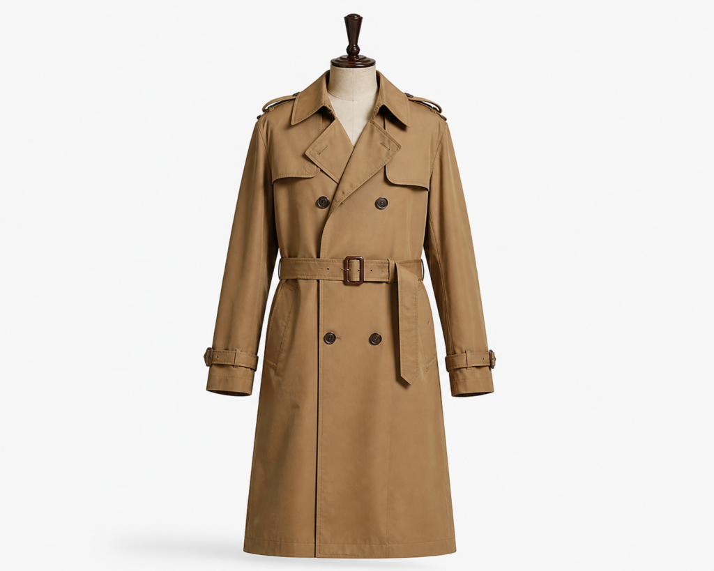 Camel Rengi Vintage Trençkot