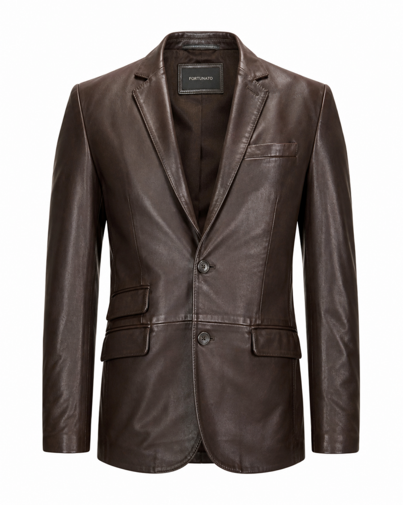 Deri Blazer Ceket
