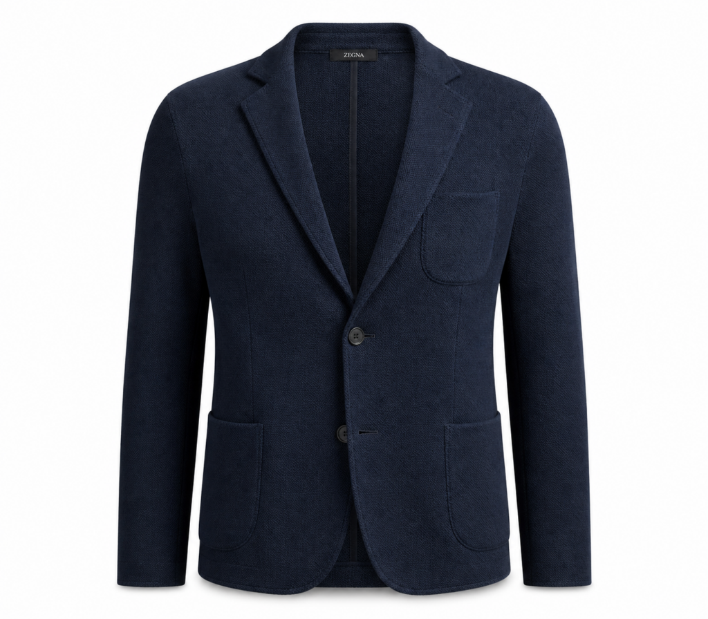 Moda Rota Triko Dokulu Blazer - Petrol